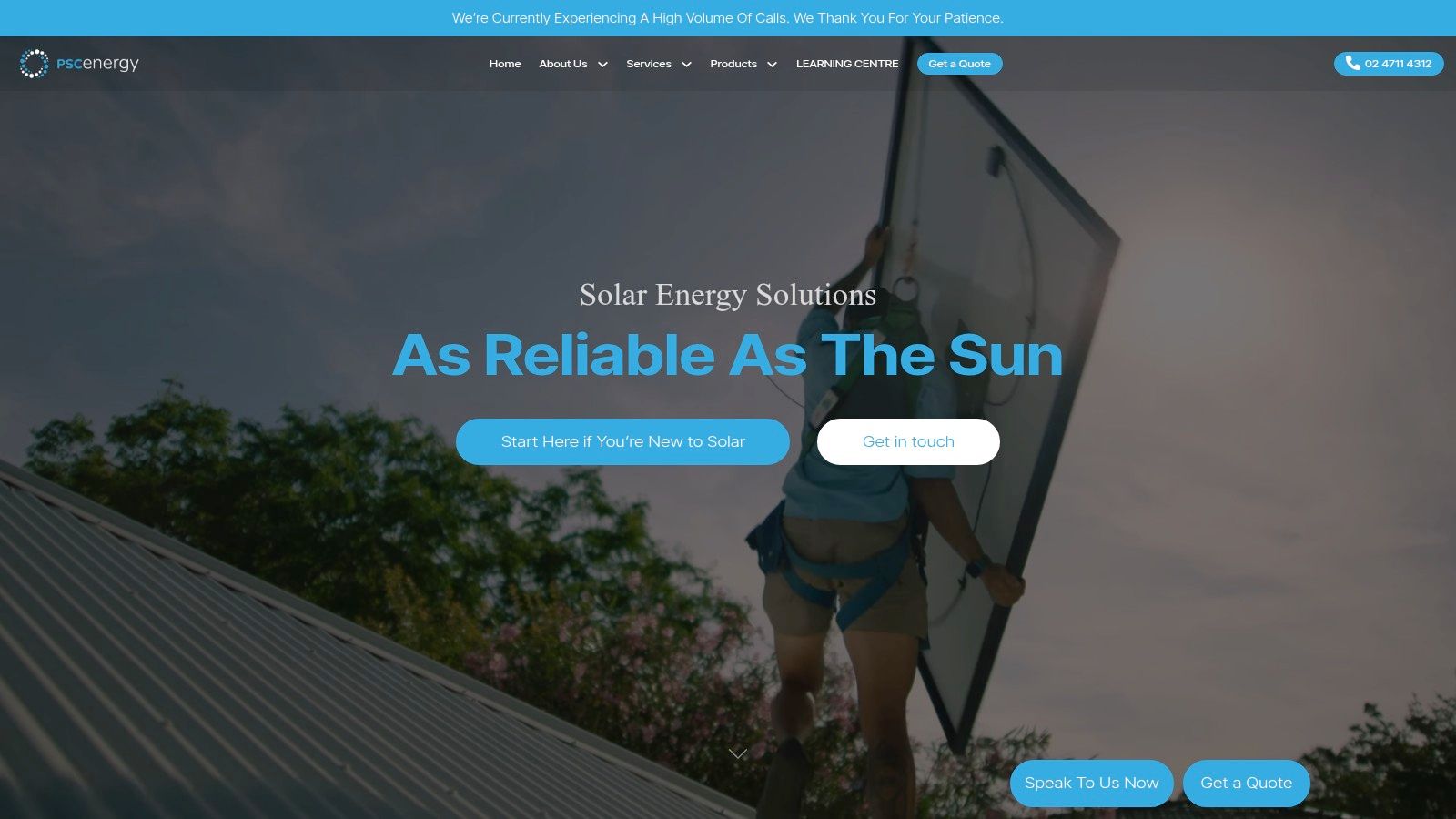 Penrith Solar Centre (PSC)