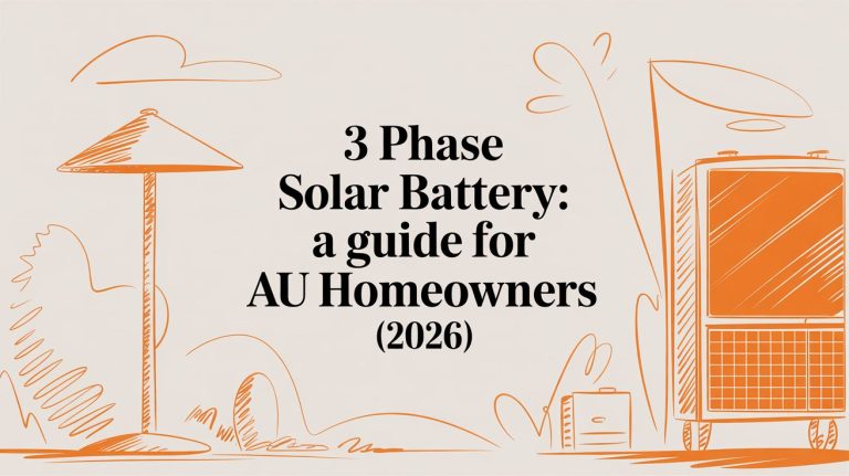 3 Phase Solar Battery: A Guide for AU Homeowners (2026)