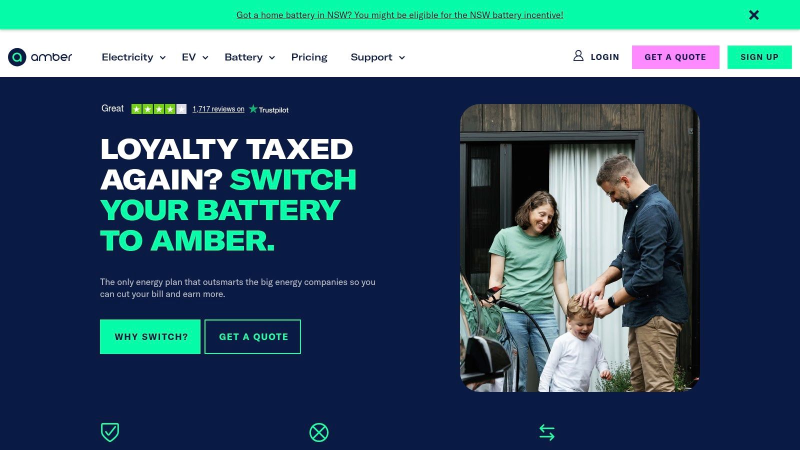 Amber Electric, Amber for Batteries SmartShift